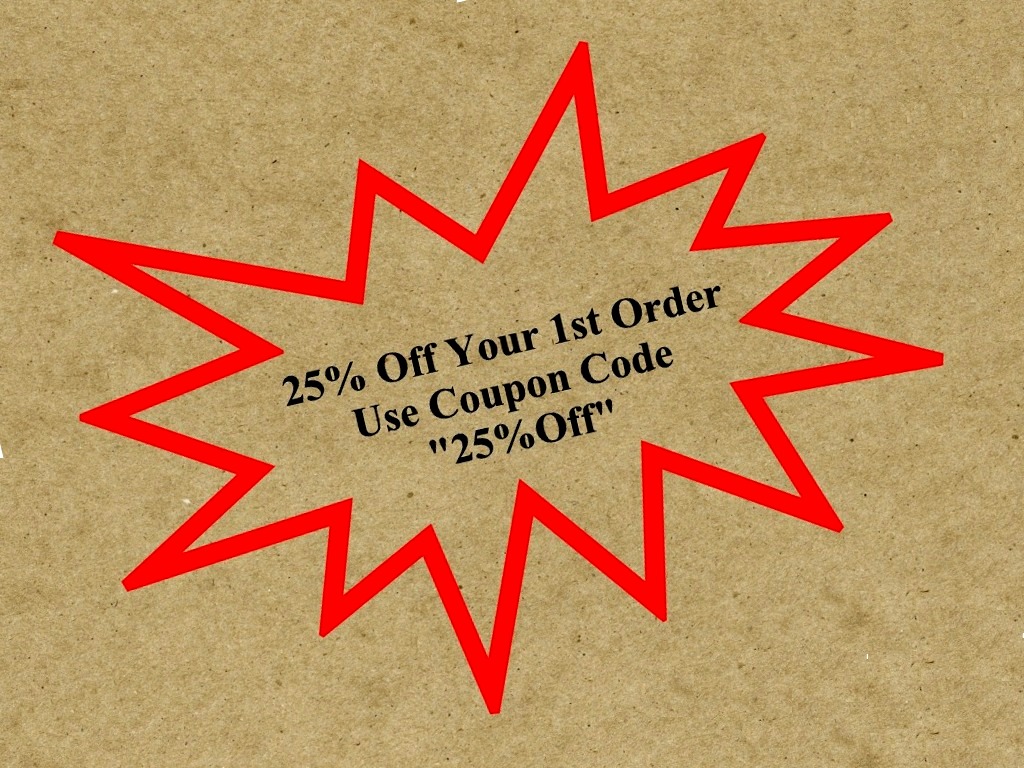 25% Off Your First Order